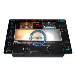 Экспозитор для сравнения свечения светодиодных и традиционных ламп накаливания