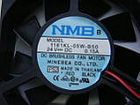 Вентилятор NMB 1161KL-05W-B50 60x60x15mm 24v для голів, підсилювачів, фото 4
