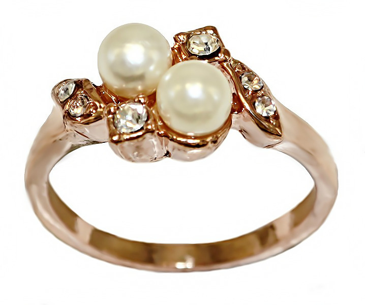 Кільце жіноче, Булат. Камені: Діаманти. Колір: позолота з кр. від. Є 17р. 18р. 19р.20р. В упаковці 12 кілець.