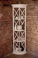 Етажерка дерев'яна в стилі Прованс ПР-11 РКБ-Меблі, колір на вибір, фото 2