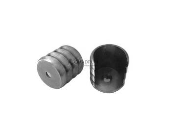 Тримач для карниза внутрішній 25мм сатин