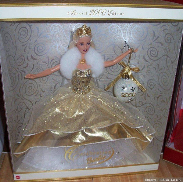 Celebration Barbie Special Edition 2000 Holiday Barbie Doll 744753832