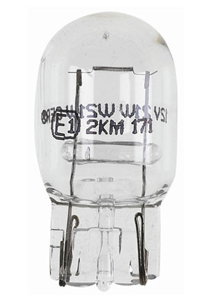 Автолампа  Tungsram W21W T20 TYP7440 W3x16d BL2