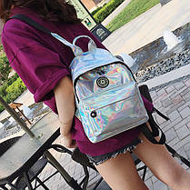 Голографічний рюкзак для модних дівчат, фото 2