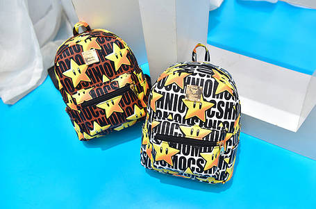 Рюкзак із принтом зірок Mocshino, фото 1