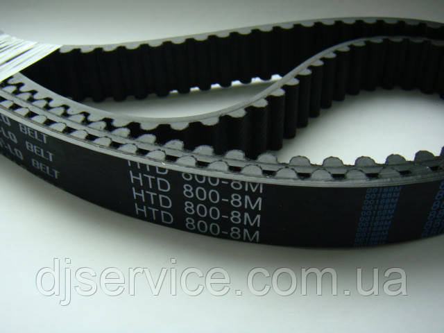 Ремінь HTD800-8m 20мм для верстата та ін., фото 1