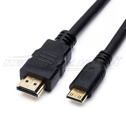 Кабель mini HDMI - HDMI v1.4 High Speed, 2 м, фото 1