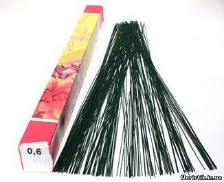 Герберний дріт 0,6 мм, 50 см. у пачці
