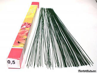 Герберний дріт 0,5 мм, 50 см. у пачці