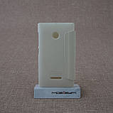 Чехол Nillkin Sparkle Microsoft Lumia 435 white EAN/UPC: 6956473227441, фото 2