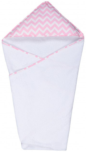 Дитячий рушник GoforKid з куточком Pink LC 95х95 см (1330-220-993-1)