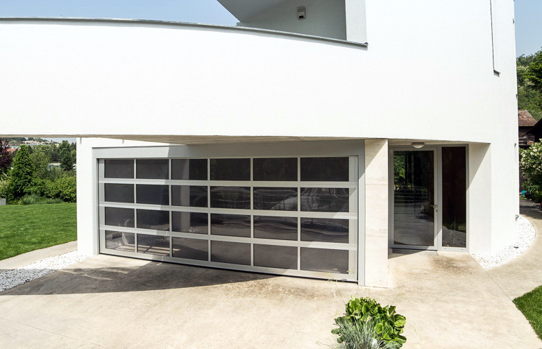 Секційні ворота kruzik 3250x2100 дизайн ALU SW