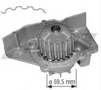 Водяной насос AUTOPRIMA C118 на CITROËN XANTIA (X1) ZX XSARA PEUGEOT 406 306