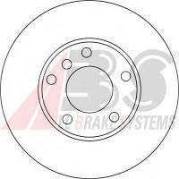 Тормозной диск A.B.S. 17335 на BMW 5 седан (E39)