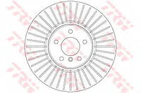 Гальмівний диск TRW DF6408S на BMW X5 (E70)
