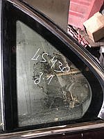 Скло задньої лівої двері Глузе (куточок) Lexus LS430 2000-2006 б/у