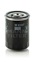 Масляный фильтр MANN-FILTER W6107 на HYUNDAI i10 (PA)