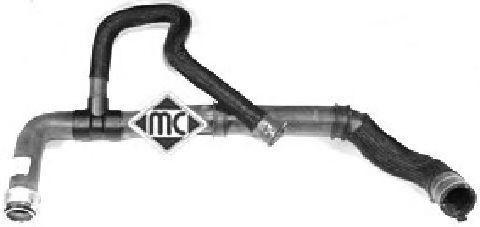 Патрубок радіатора Peugeot 306 (99-) (08614) Metalcaucho