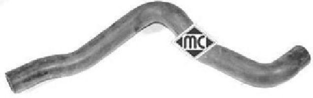 Патрубок радіатора Peugeot 406 2.0 HDI (08599) Metalcaucho