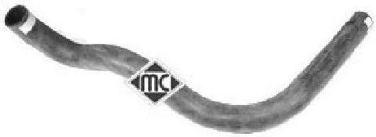 Патрубок радіатора Peugeot 406 2.0HDI (98-01) (08600) Metalcaucho
