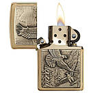 Запальничка Zippo 20854 EAGLES жовта 20854, фото 3