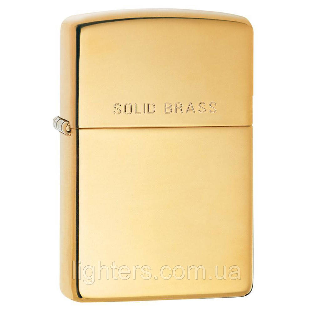Запальничка Zippo 254 BRASS (Латунь)