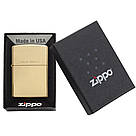 Запальничка Zippo 254 BRASS (Латунь), фото 5