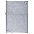 Запальничка Zippo 267 Vintage Street Chrome сіра 267, фото 2