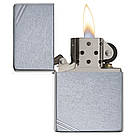Запальничка Zippo 267 Vintage Street Chrome сіра 267, фото 3