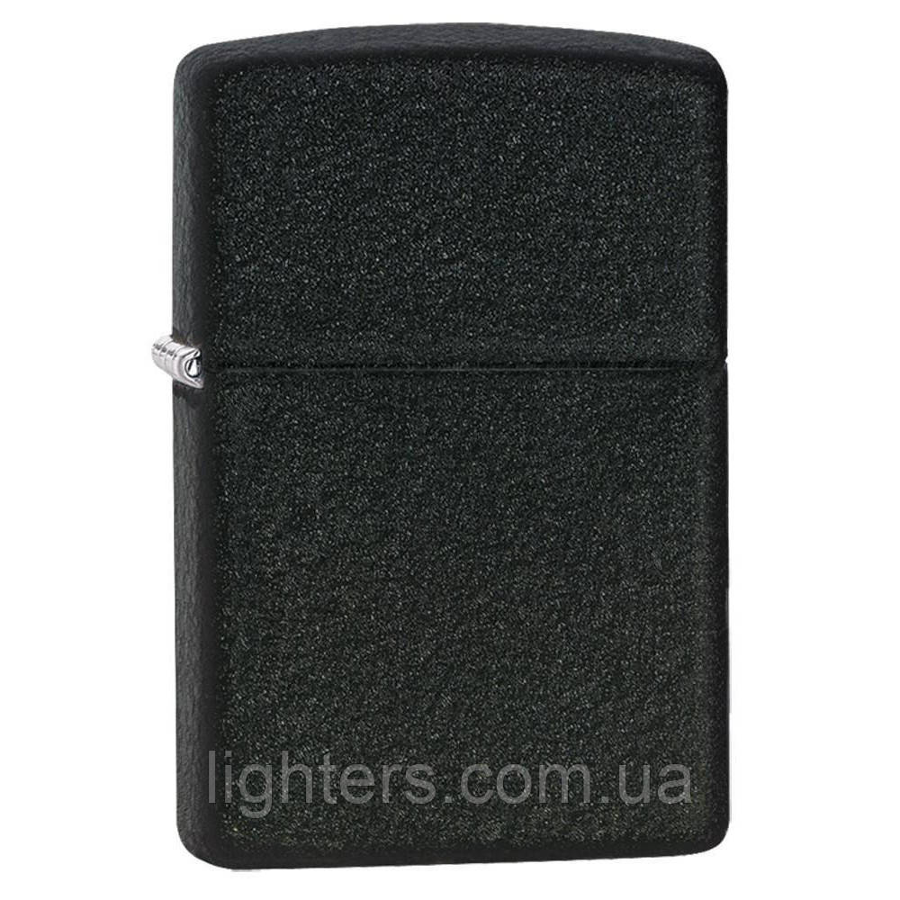 Запальничка бензинова Zippo 236 Crackle Black (чорний паутинчатый малюнок)., фото 1