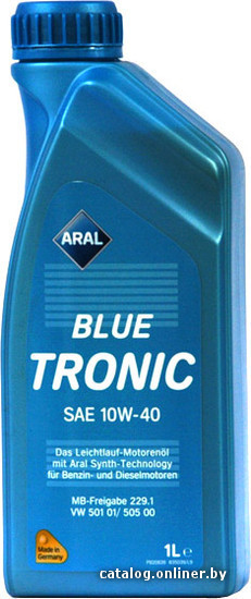 Моторное масло Aral Blue Tronic sae 10w40 20л - фото 3 - id-p59935588