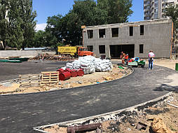 Спортивное покрытие для стадиона г. Одесса 1