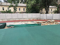 Спортивное покрытие для стадиона г. Одесса 12