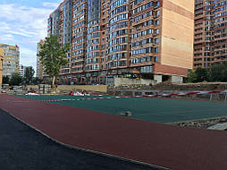 Спортивное покрытие для стадиона г. Одесса 16