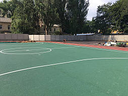 Спортивное покрытие для стадиона г. Одесса 21