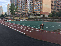 Спортивное покрытие для стадиона г. Одесса 22