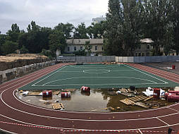 Спортивное покрытие для стадиона г. Одесса 24