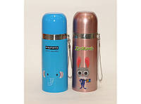 T81 Термос 350 мл для детей с чашкой, питьевой термос, термос с крышкой