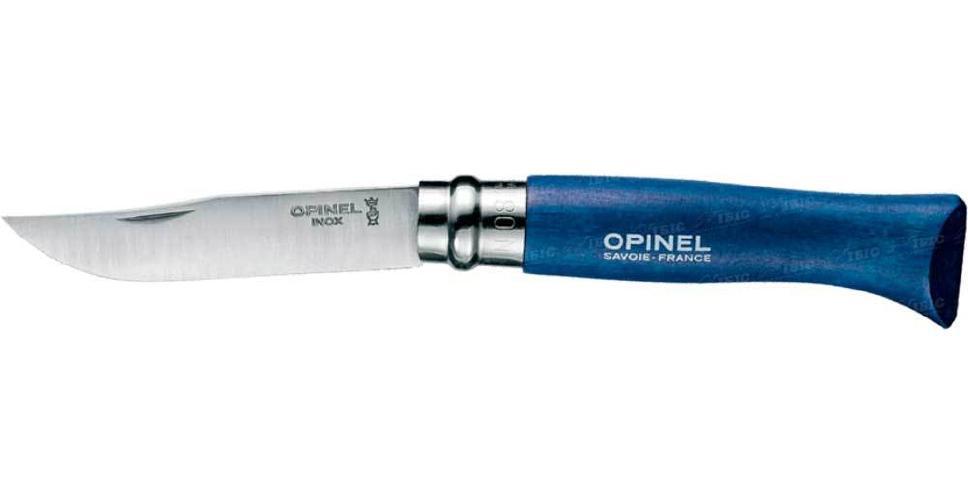 Ніж Opinel №8 Inox синій