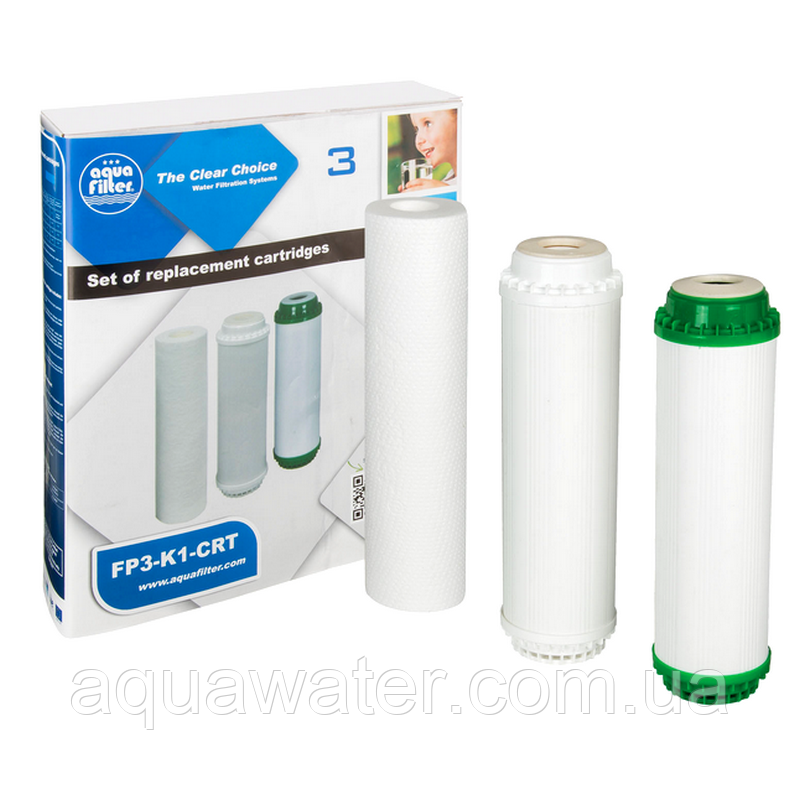 Комплект картриджів Aquafilter FP3-K1-CRT