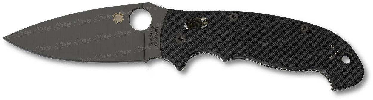 Ніж Spyderco Manix 2 XL Black Blade