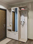 Меблі для передпокою  Грета Світ меблів, колір дуб сонома/білий