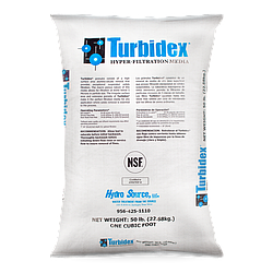 Фільтрувальна засипка Turbidex — матеріал для очищення води від механічних домішок