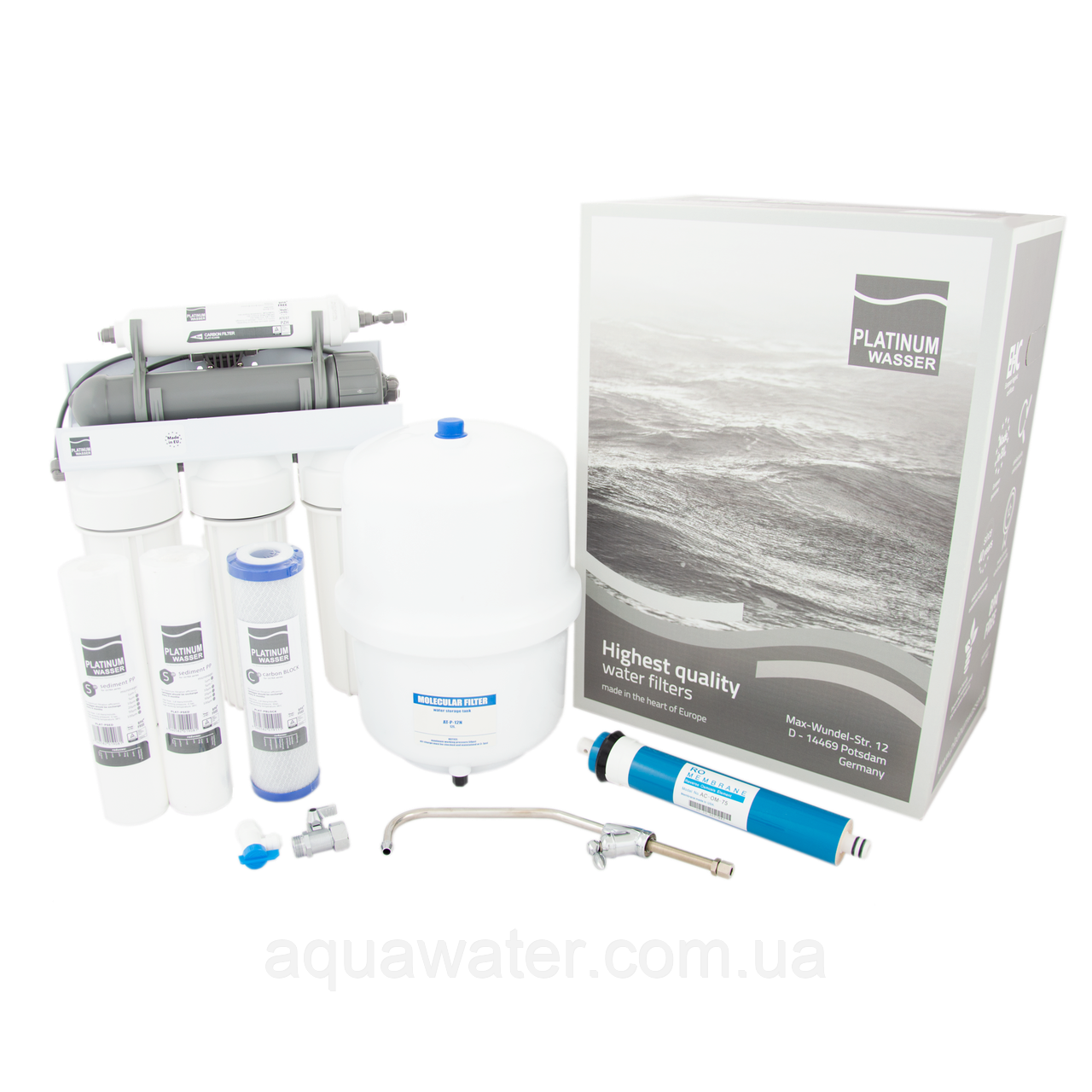Система зворотного осмосу Platinum Wasser RO 5 PLAT-F-ULTRA 5