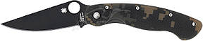 Ніж Spyderco Military Black Blade camo