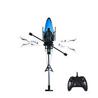 Радиоуправляемая игрушка SHADOW BR6608 вертолет на р/у Черно-Синий (SUN1398)