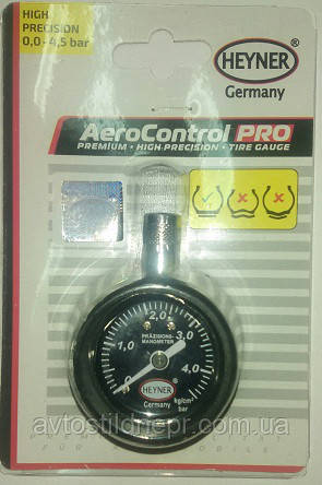 Купити Манометр метал блістер 4.5 Атм "Heyner" 564100 без фікс. л/а ...