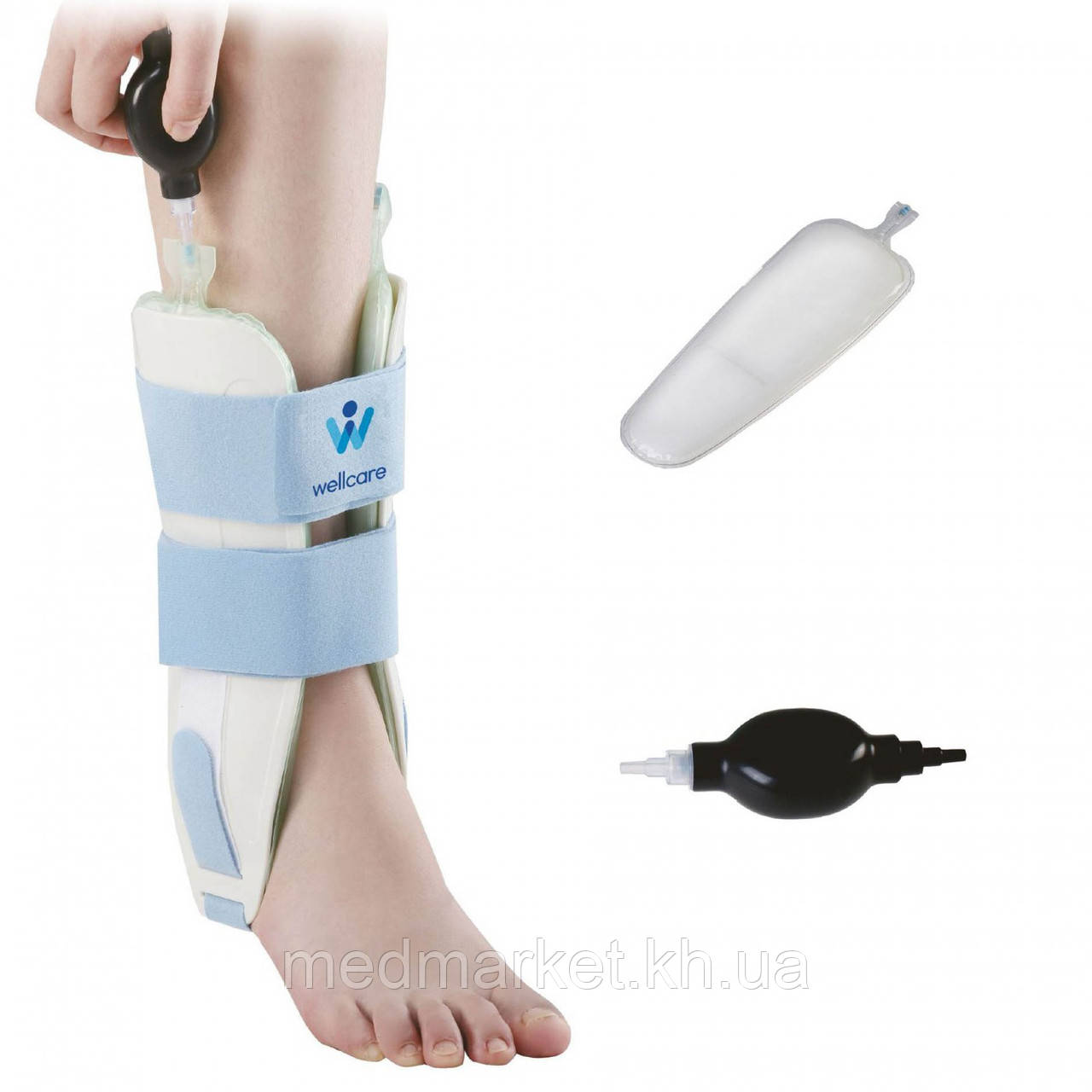 Бандаж на гомілку з повітряною шиною Wellcare 62025