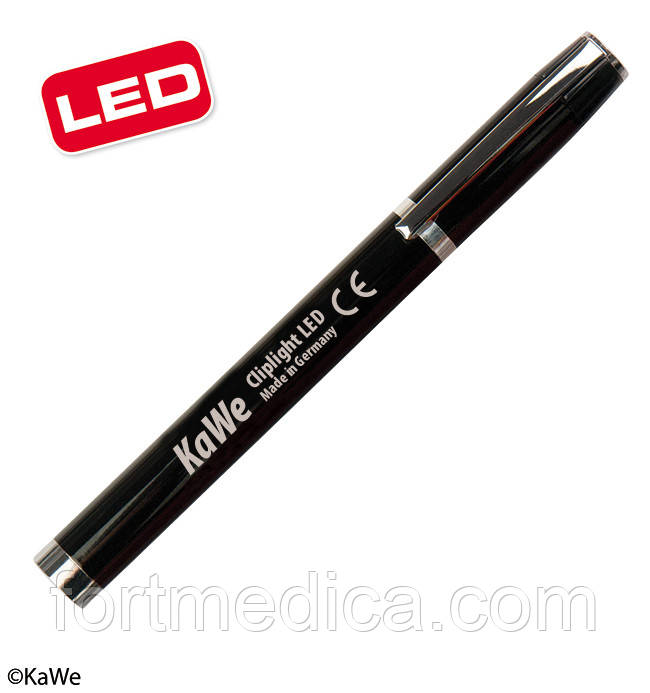 Ліхтарик діагностичний Клиплайт LED, чорний KaWe