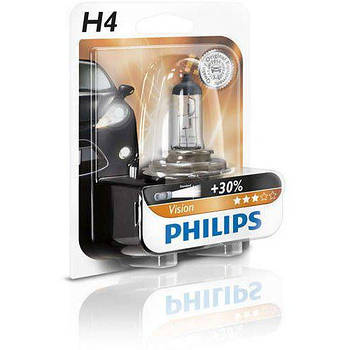 Галогенна лампа Philips Vision H4 12V 12342PRB1 (1шт.)